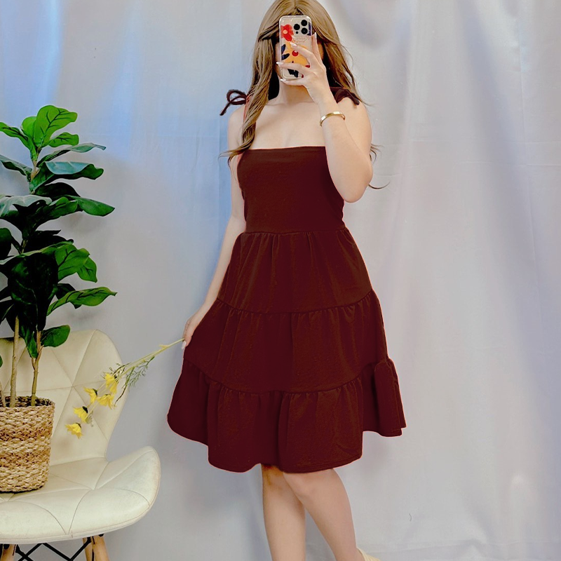 Korean Backless LongSleeve Floral Dress